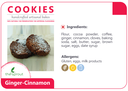 Ginger Cinnamon Cookies (Kraft box) | 5 units